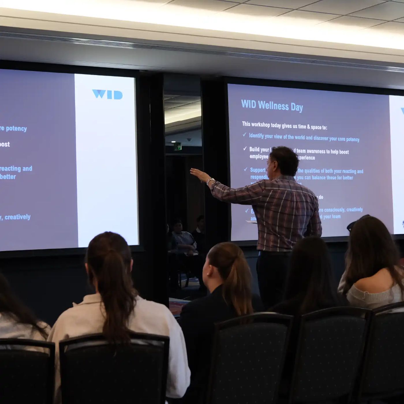 A corporate presentation